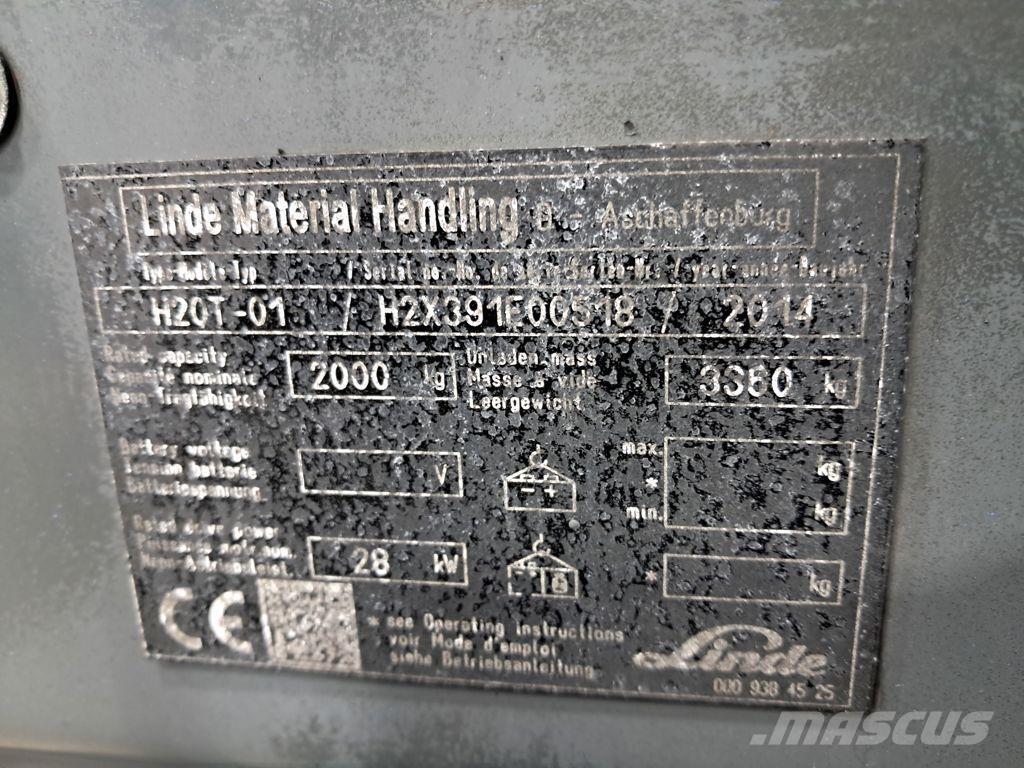 Linde H20T-01 液化石油氣LPG卡車