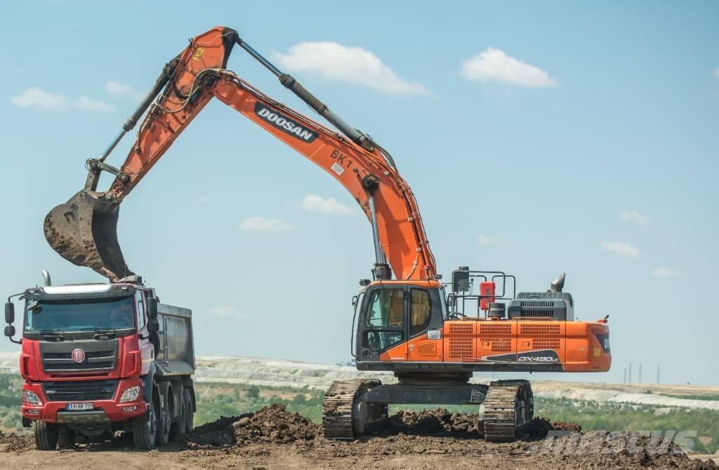 Doosan DX490LC-5 履帶式 挖土機/掘鑿機/挖掘機
