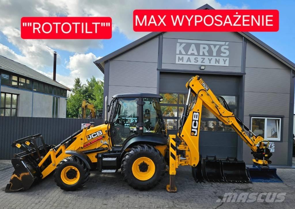 JCB 3 CX Contractor 反鏟裝載機