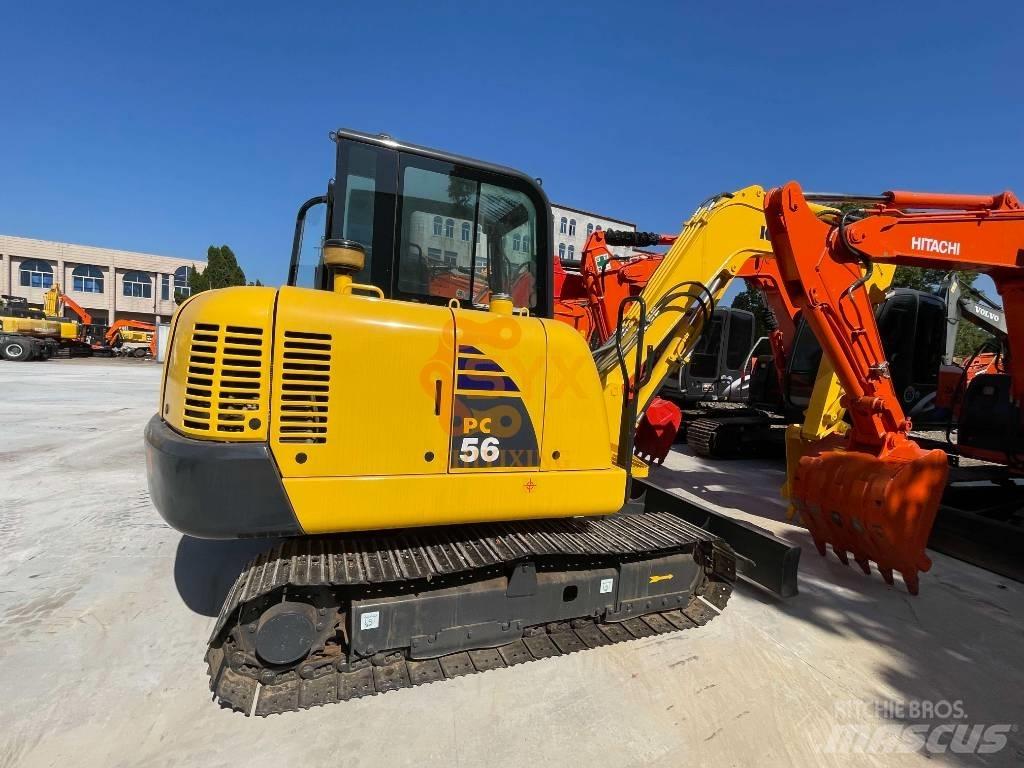 Komatsu PC 56 小型挖土機/掘鑿機<7t(小型挖掘機)