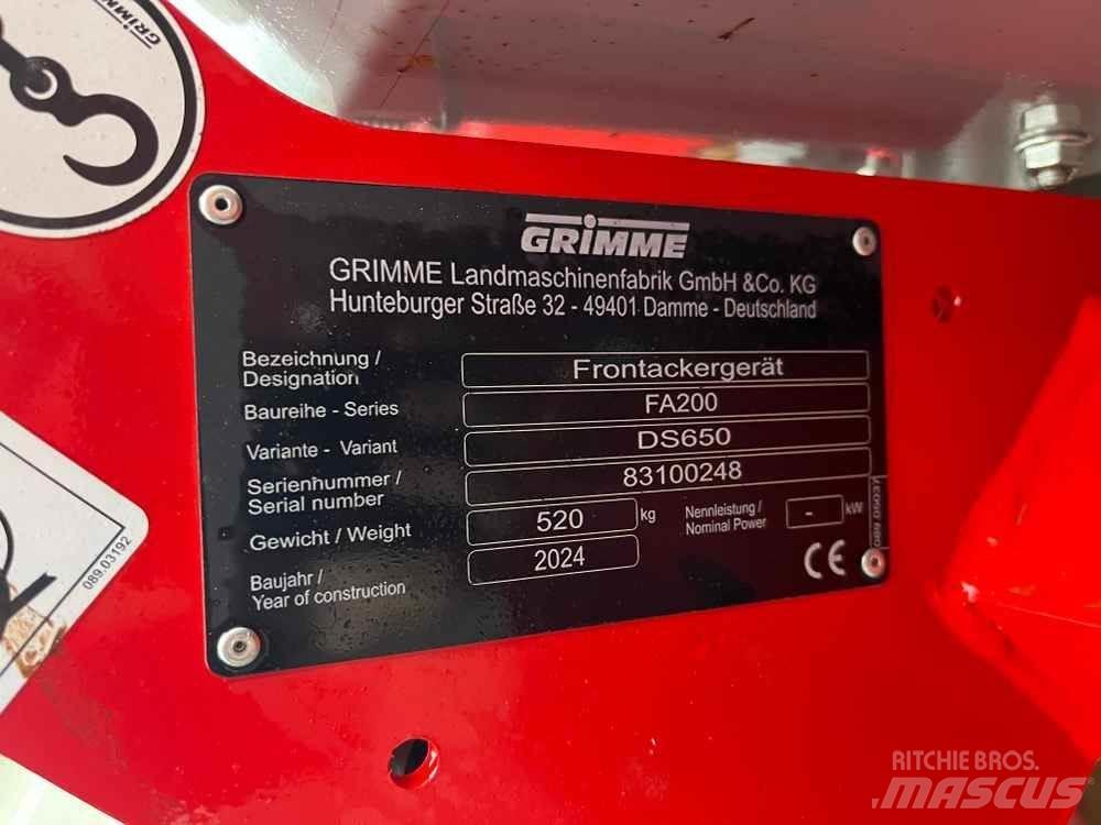 Grimme FA 200 馬鈴薯設備 - 其他