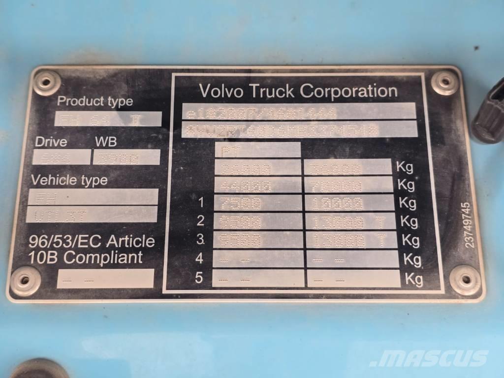 Volvo FH 540 80Ton 曳引機組件