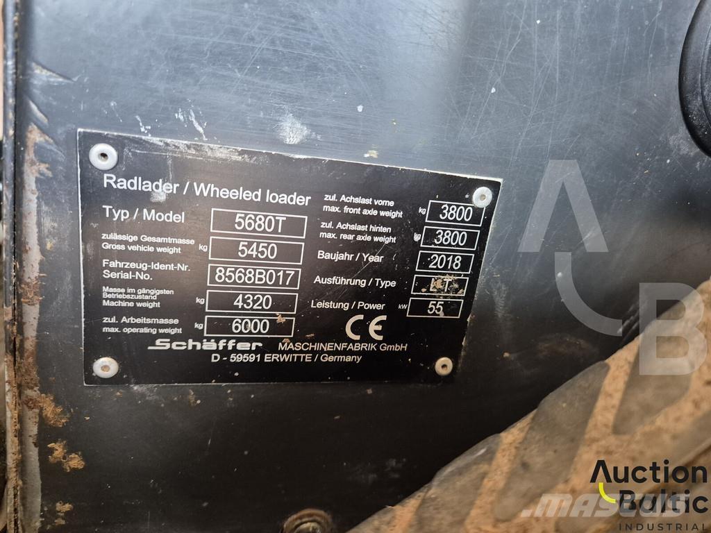 Schäffer 5680T 輪胎式裝載機
