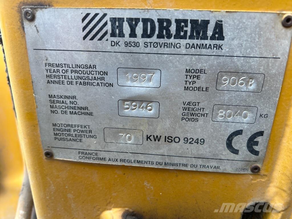 Hydrema 906 B 反鏟裝載機