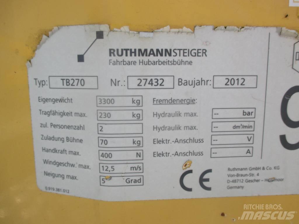 Rothmann TB270 卡車裝載高空作業車