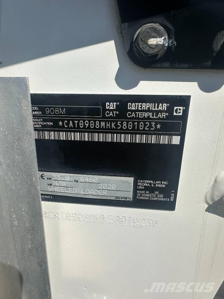 CAT 908 M 輪胎式裝載機