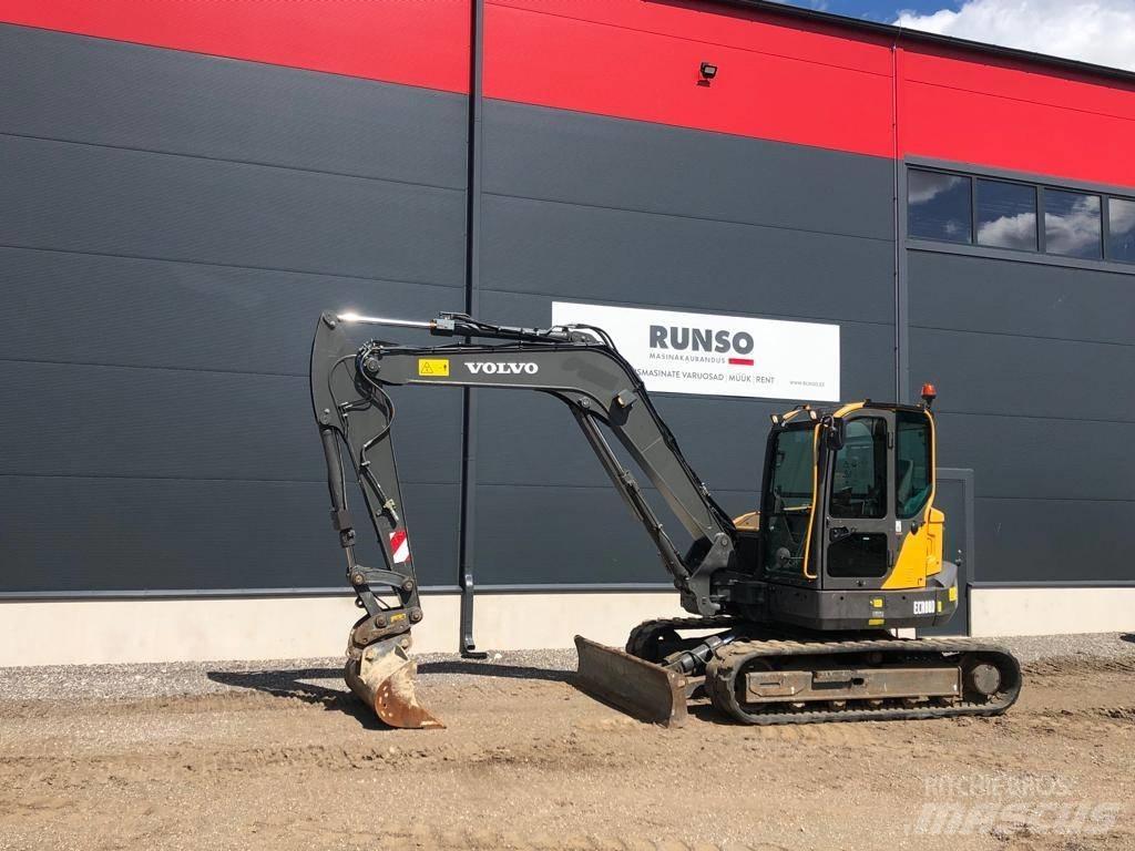Volvo ECR 88 D 中型挖土機/掘鑿機/挖掘機 7t-12t