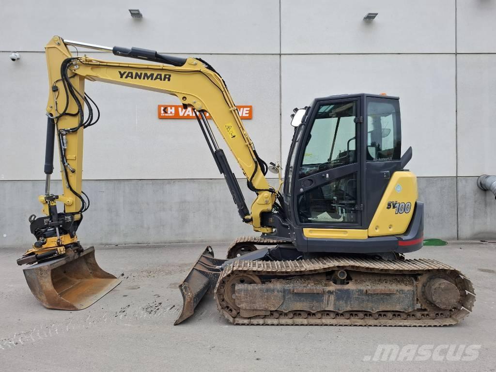 Yanmar SV 100-2A 中型挖土機/掘鑿機/挖掘機 7t-12t