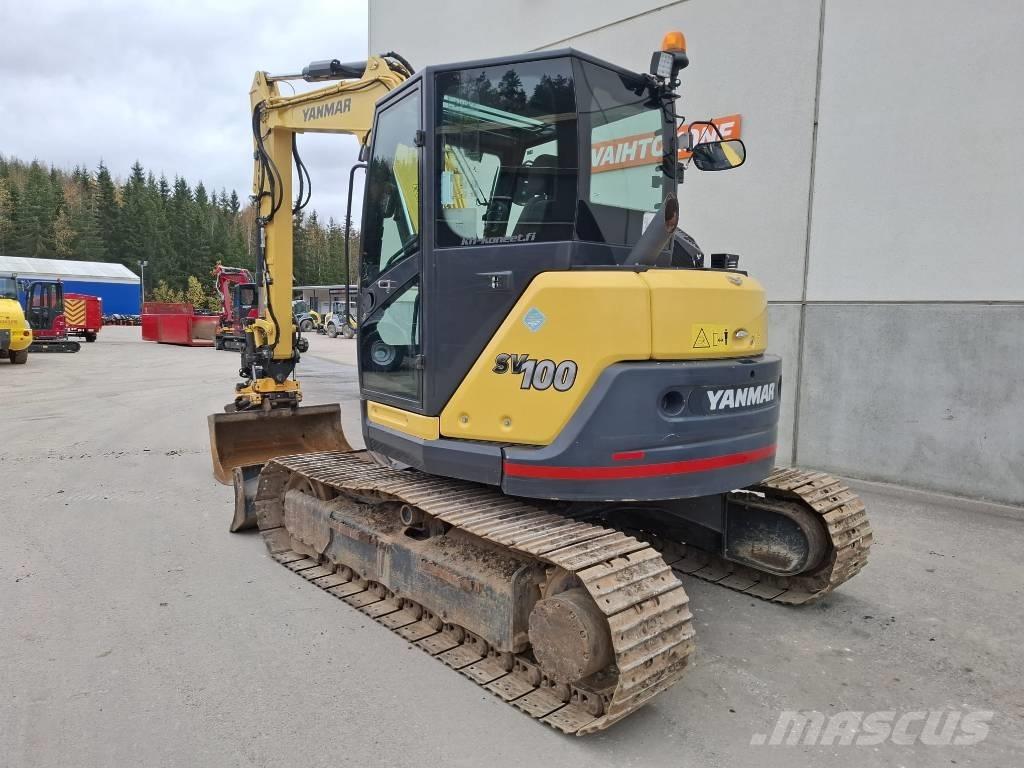 Yanmar SV 100-2A 中型挖土機/掘鑿機/挖掘機 7t-12t