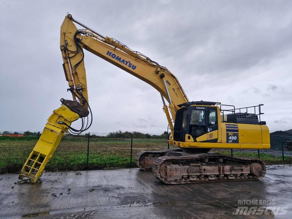 Komatsu PC 490 - 10 拆卸式挖土機/掘鑿機/挖掘機