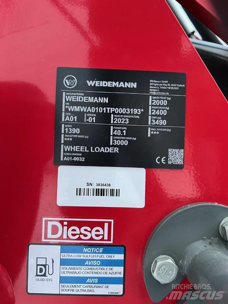 Weidemann 1390 輪胎式裝載機