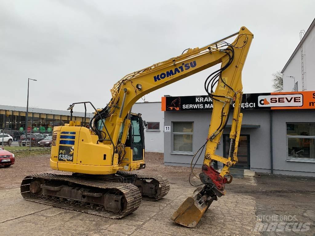 Komatsu PC 138 US-10 履帶式 挖土機/掘鑿機/挖掘機