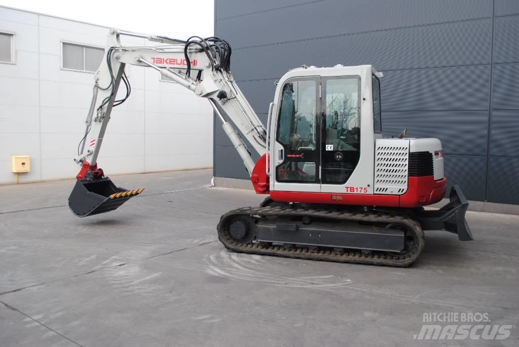 Takeuchi TB175 小型挖土機/掘鑿機<7t(小型挖掘機)
