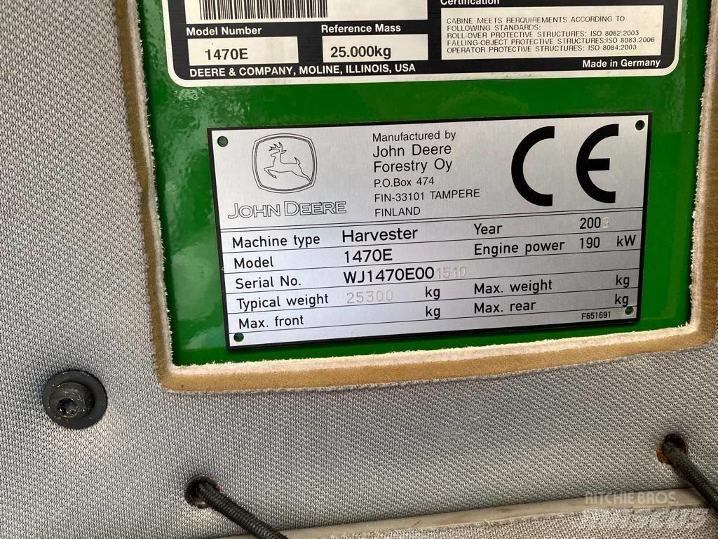 John Deere 1470 E 收穫機