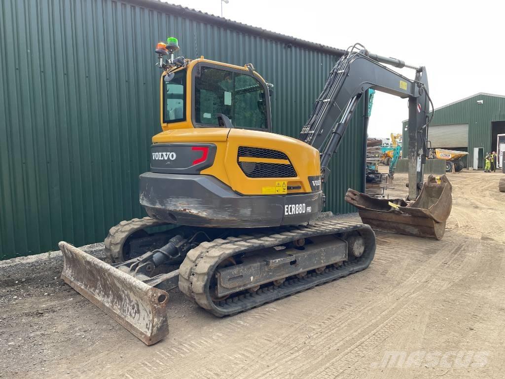 Volvo ECR 88 D PRO 中型挖土機/掘鑿機/挖掘機 7t-12t