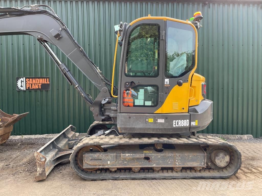 Volvo ECR 88 D PRO 中型挖土機/掘鑿機/挖掘機 7t-12t