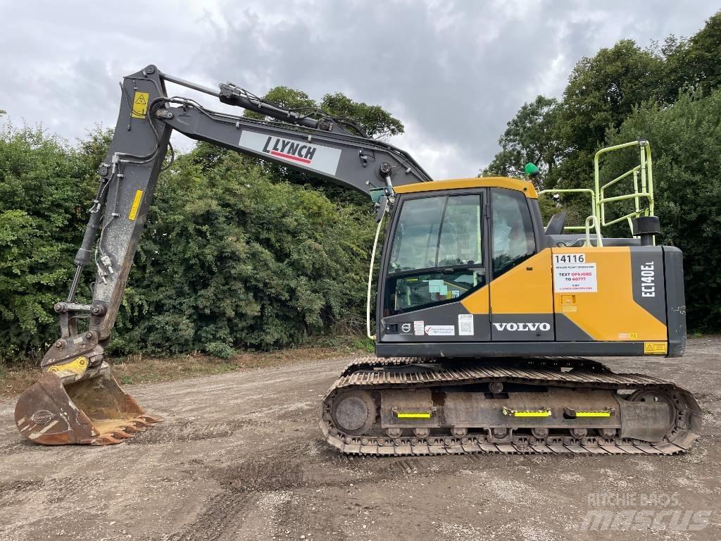 Volvo EC 140 EL 履帶式 挖土機/掘鑿機/挖掘機