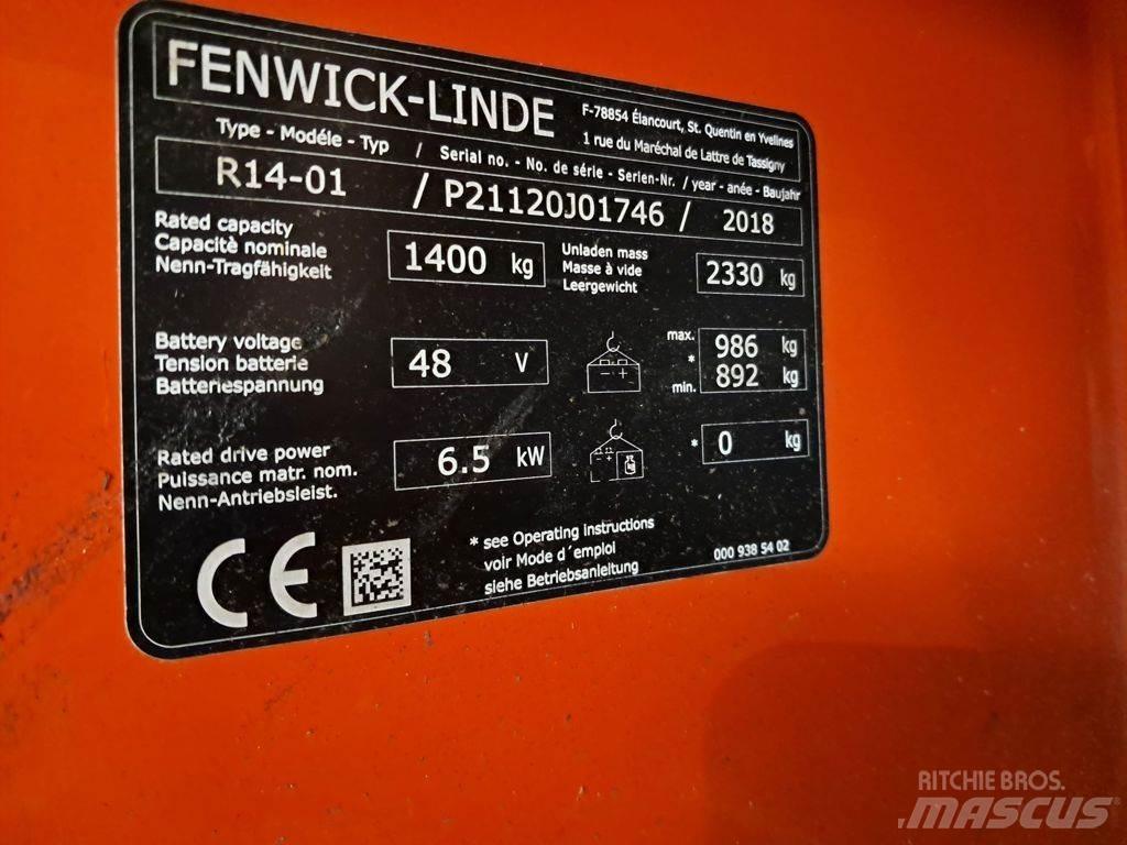 Linde R14-01 前伸式堆高機(叉車)