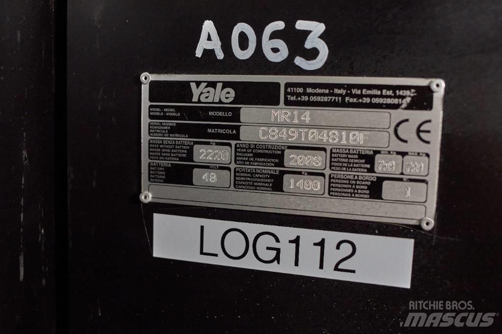 Yale MR14 電動堆高機