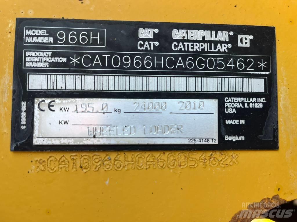 CAT 966 H 輪胎式裝載機