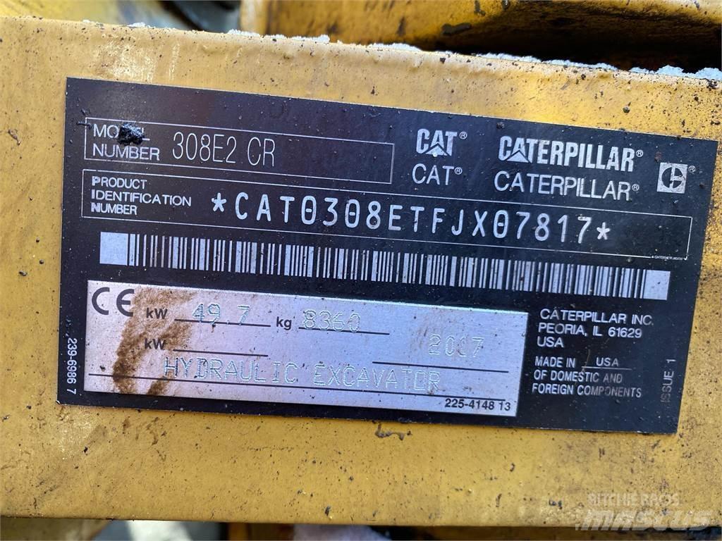 CAT 308E2CR 中型挖土機/掘鑿機/挖掘機 7t-12t