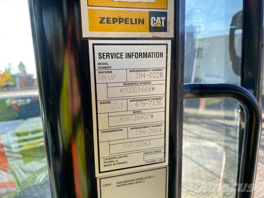 CAT D6N LGP NVT 履帶推土機