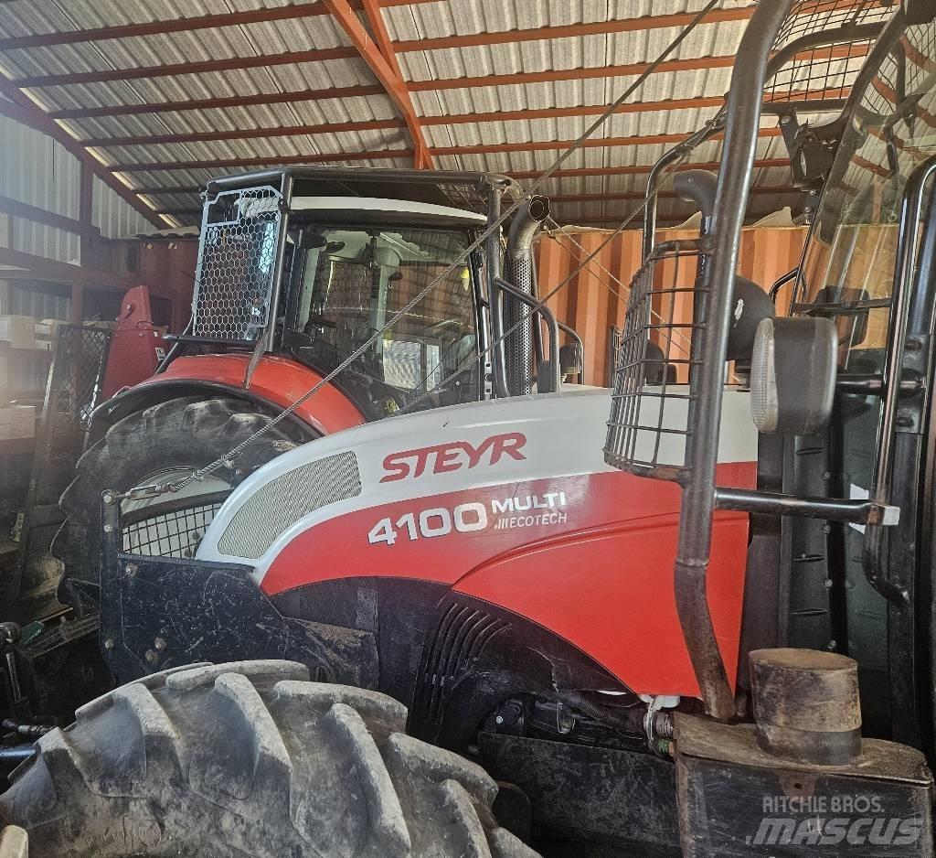 Steyr 4100 林業用曳引機