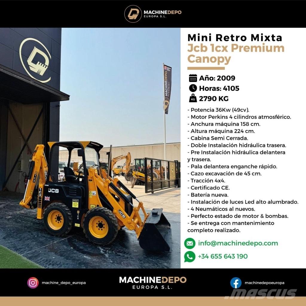 JCB 1 CX 反鏟裝載機