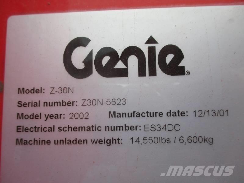Genie Z 30 曲臂高空作業車