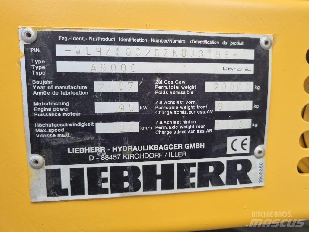Liebherr A 900 C 旋轉式挖土機/掘鑿機/挖掘機