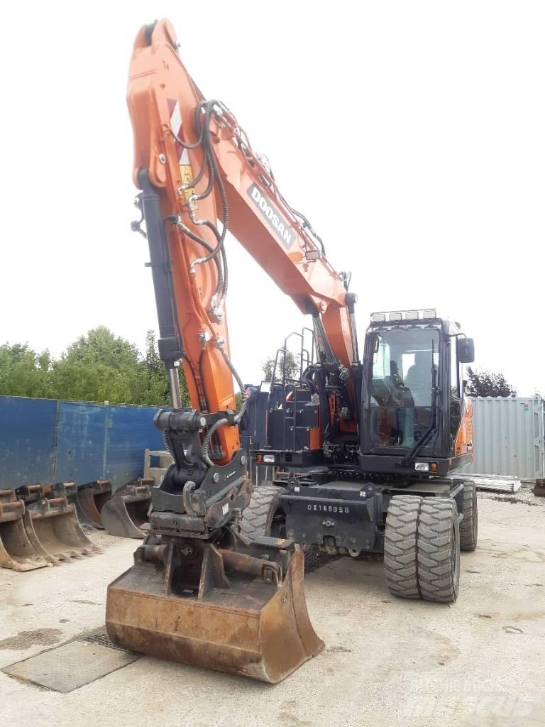 Doosan DX165 WR-7 旋轉式挖土機/掘鑿機/挖掘機