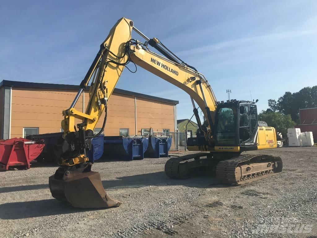 New Holland E 215 C 履帶式 挖土機/掘鑿機/挖掘機