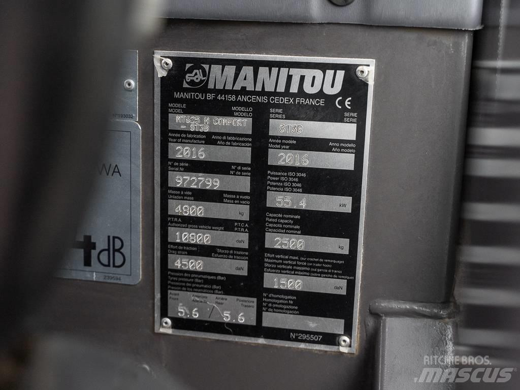 Manitou MT 625 伸縮臂操作車