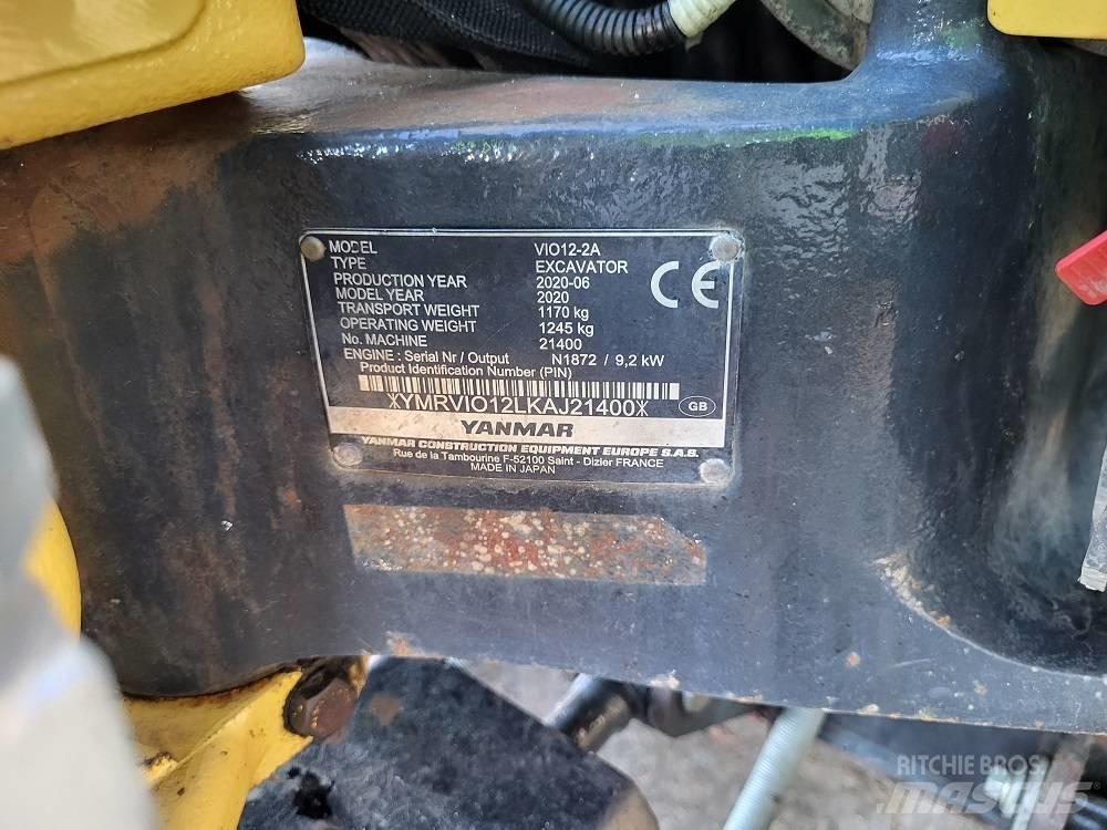 Yanmar Vio 12 小型挖土機/掘鑿機<7t(小型挖掘機)