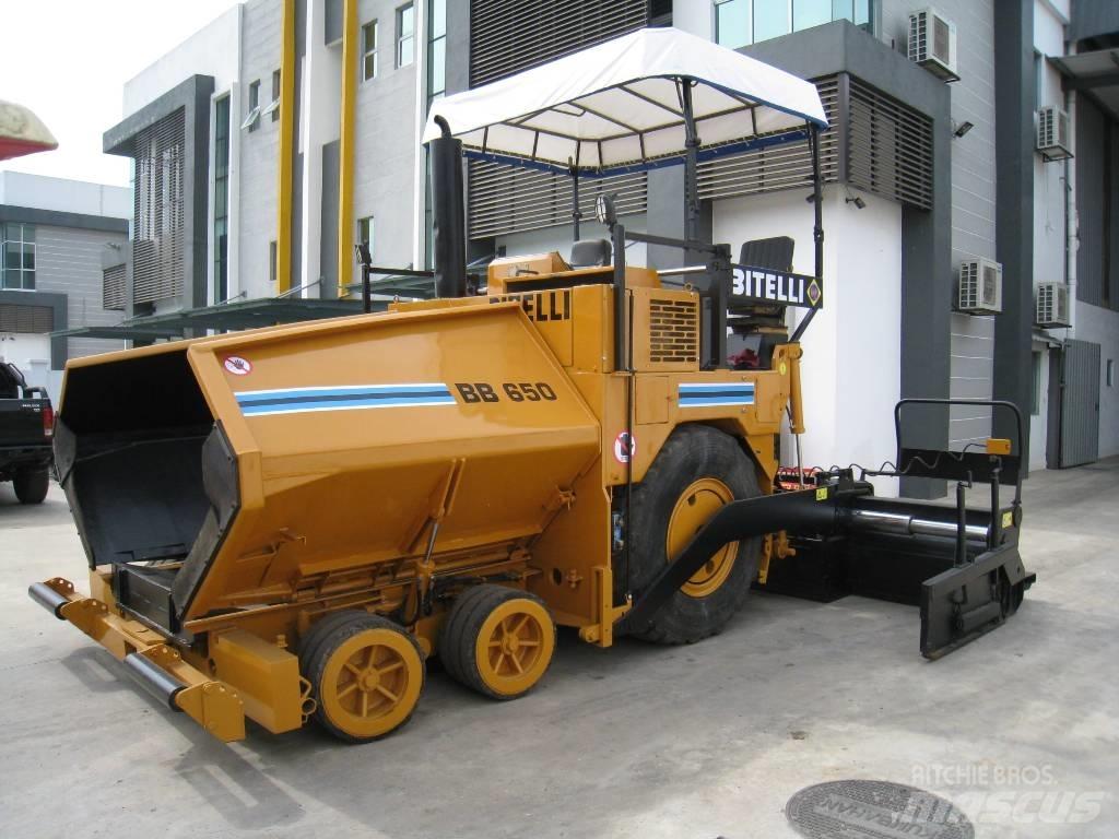 Bitelli 650 瀝青攤舖機/鋪路機