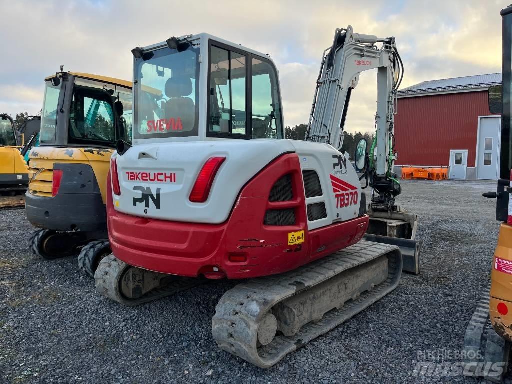 Takeuchi TB 370 中型挖土機/掘鑿機/挖掘機 7t-12t