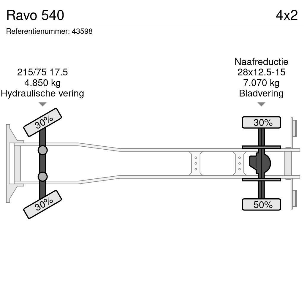 Ravo 540 清掃車