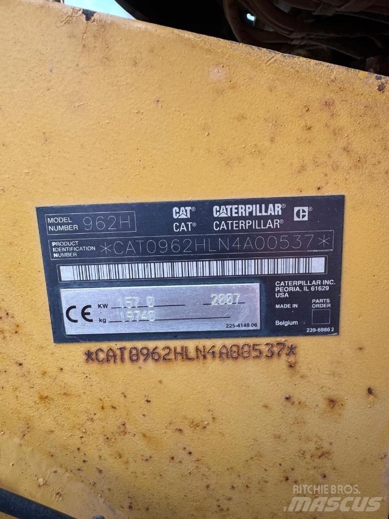 CAT 962 H 輪胎式裝載機