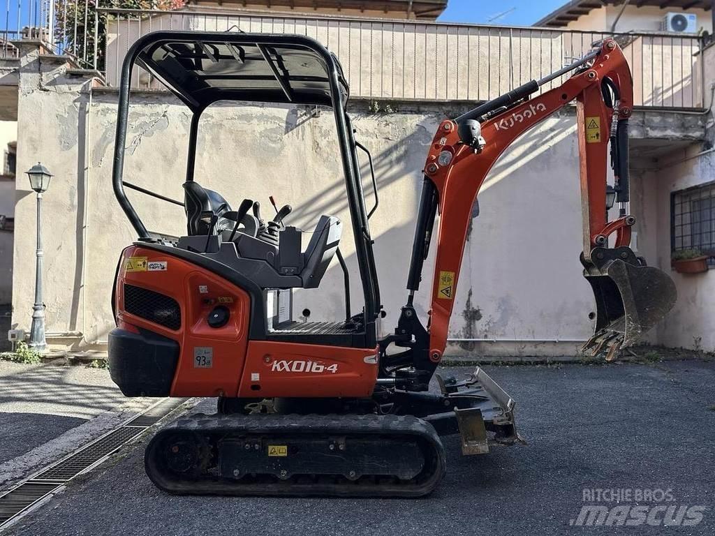 Kubota KX016-4 小型挖土機/掘鑿機<7t(小型挖掘機)