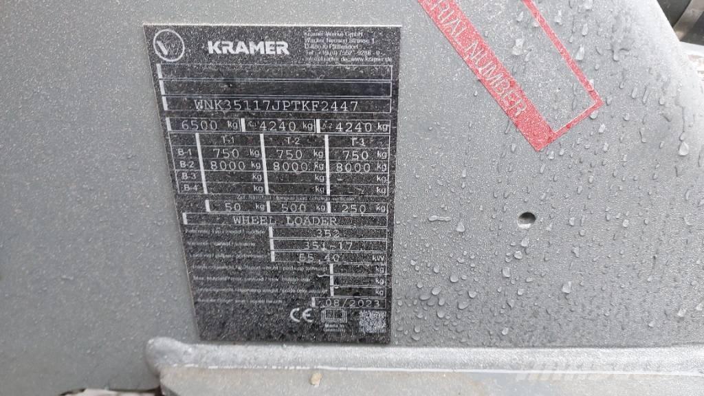 Kramer 8085T 小型裝載機
