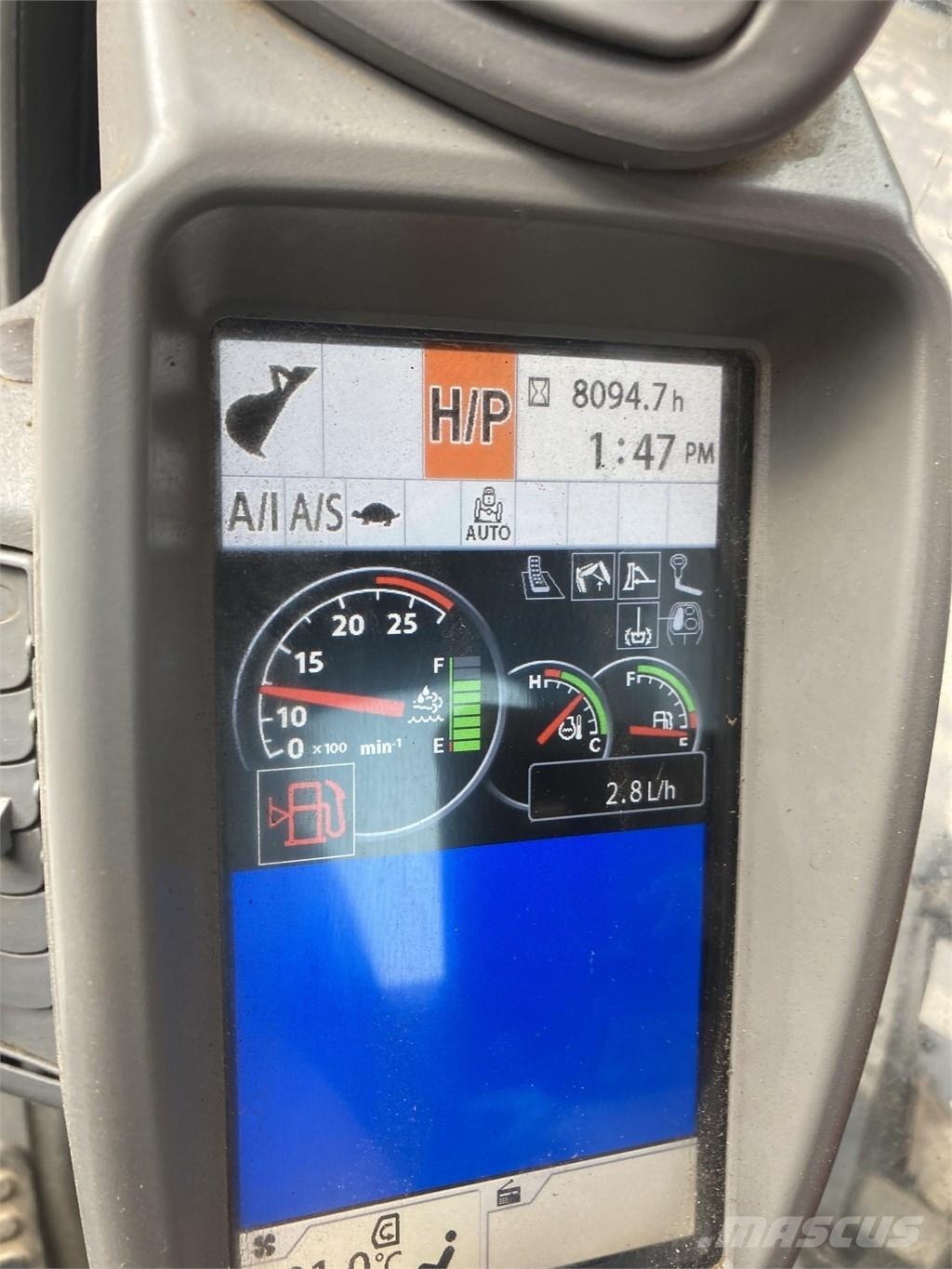 Hitachi ZX 145 W-6 旋轉式挖土機/掘鑿機/挖掘機