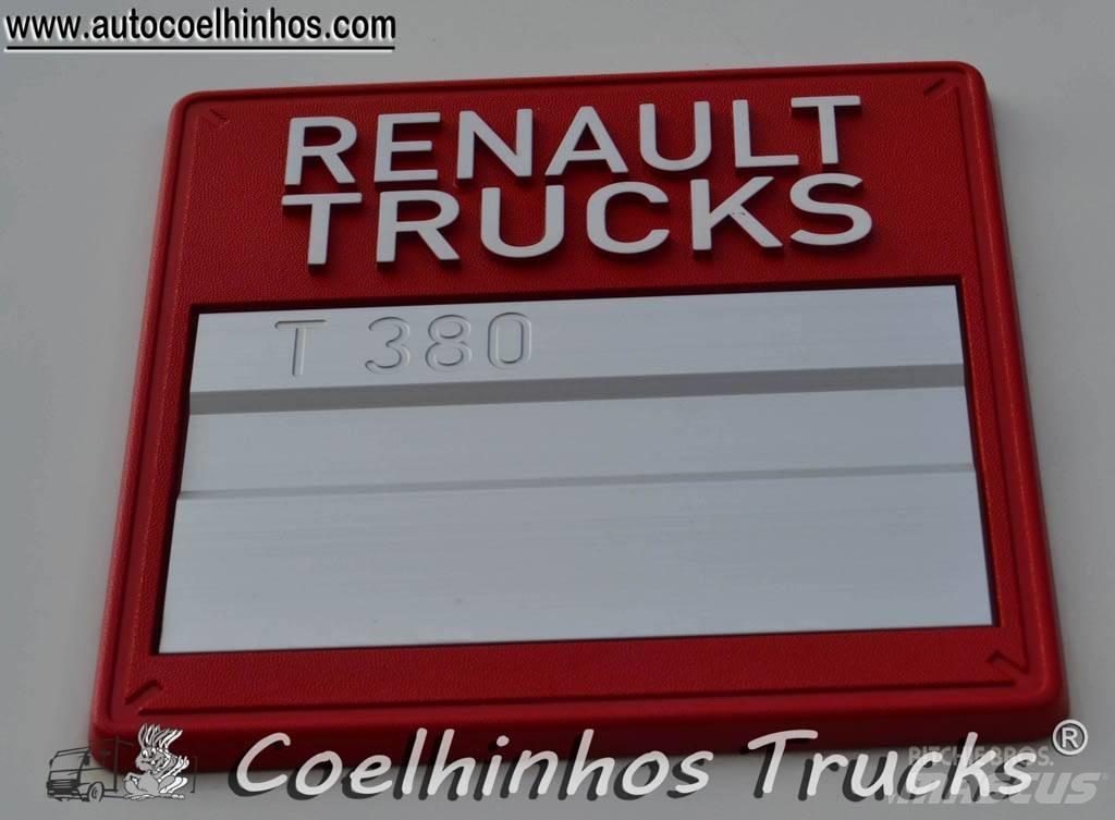 Renault T 380 篷布卡車