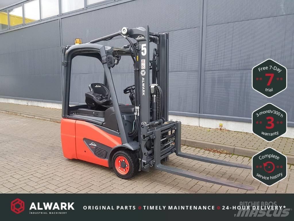 Linde E16C 電動堆高機