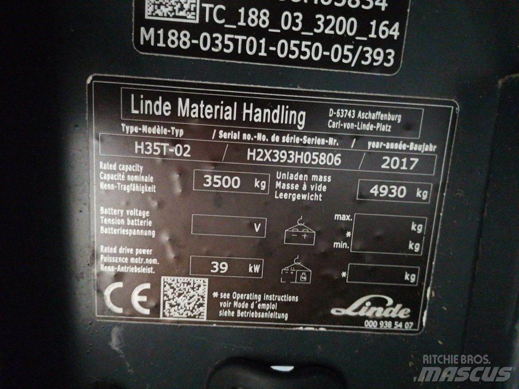 Linde H35T-02 液化石油氣LPG卡車