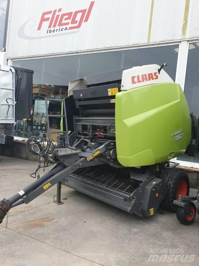 CLAAS Variant 360 圓型牧草打包機