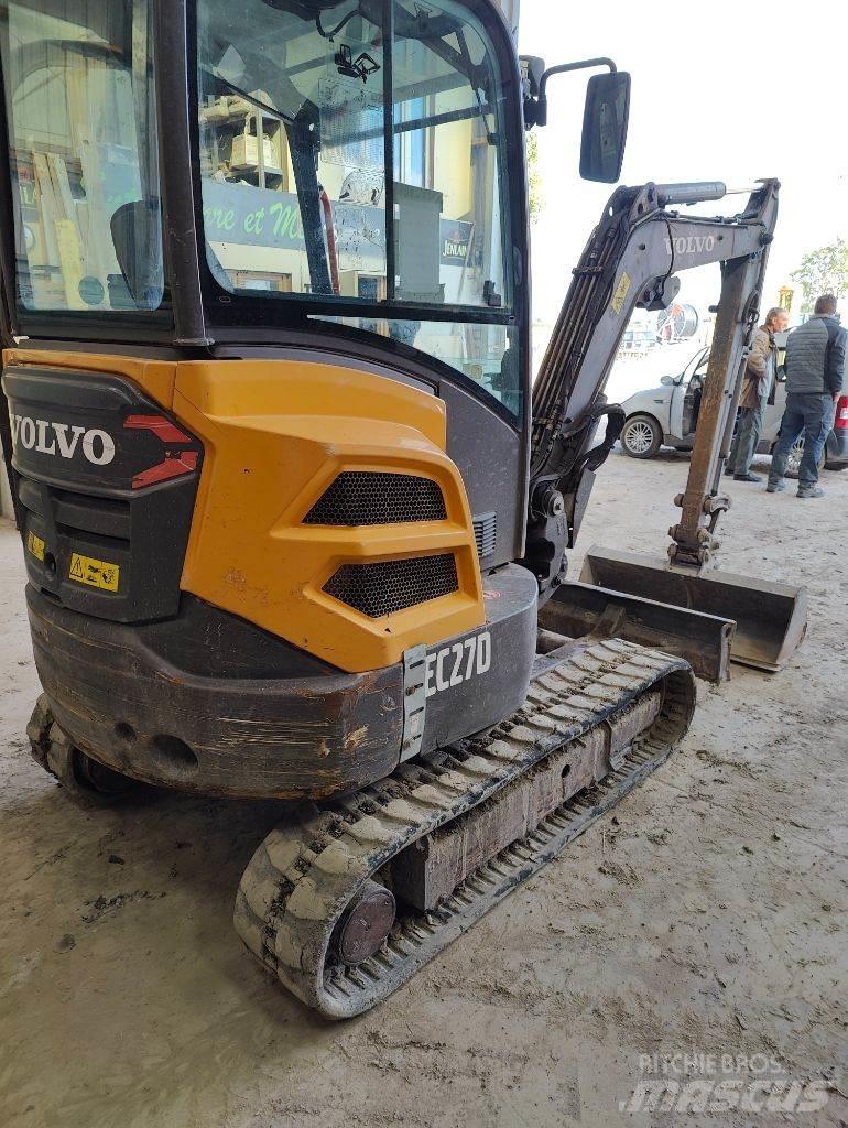 Volvo EC 27 D 小型挖土機/掘鑿機<7t(小型挖掘機)