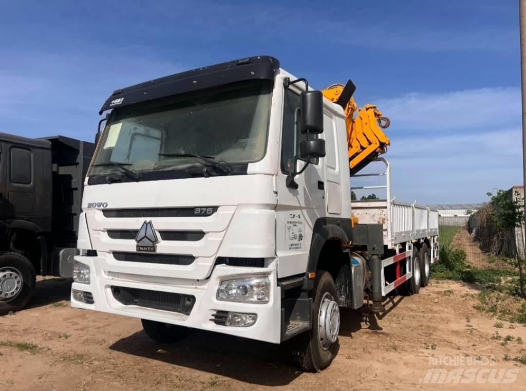 Howo 375 吊鉤式起重車