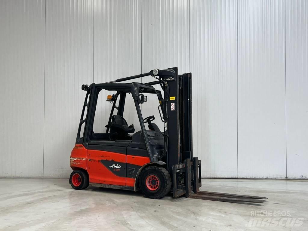 Linde E30-01 電動堆高機