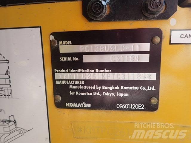 Komatsu PC138USLC-11 履帶式 挖土機/掘鑿機/挖掘機