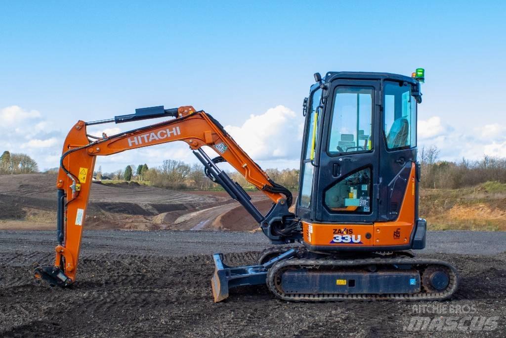 Hitachi ZX33U-6 小型挖土機/掘鑿機<7t(小型挖掘機)